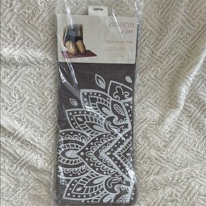 Apana Luxe Yoga Knee Mat 10"X24" 10mm Thick Double Sided  Brand New